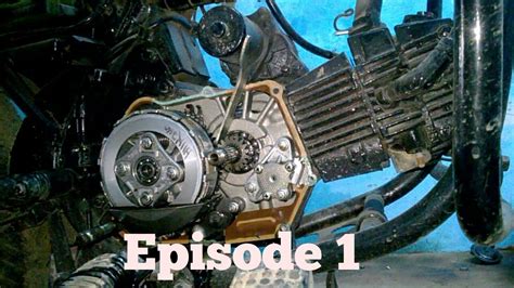 Hero Honda Passion Pro Engine Rebuilding Episode 1 YouTube