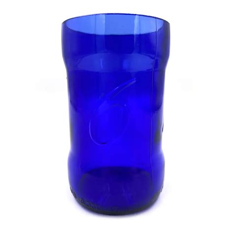 Vasos Azules De Botellas Recicladas