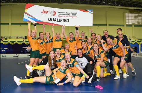 Australian Womens Floorball Team For World Championships Sport Ca