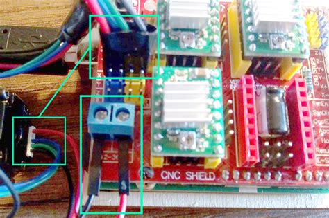 Wiring The Cable Arduino Cnc Shield V3 Wiring