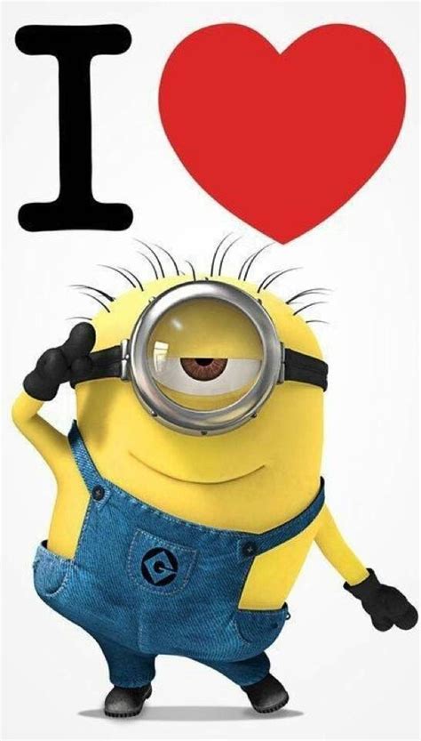 I Heart Them Minions Minions Funny Cute Minions