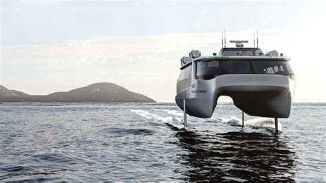 California Startup Inches Closer To Building A Fast Electric Foiling Ferry