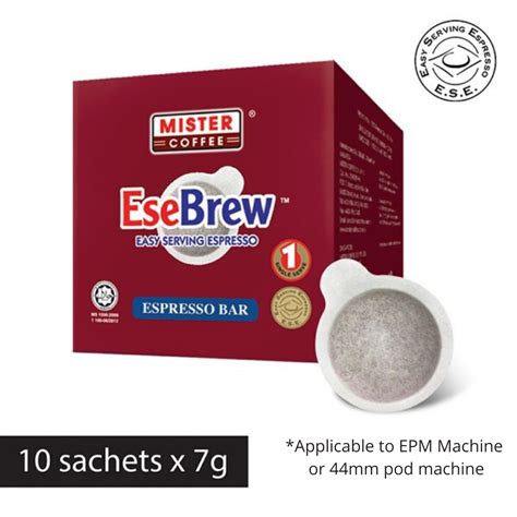 Esebrew Bar Sachets Mister Coffee