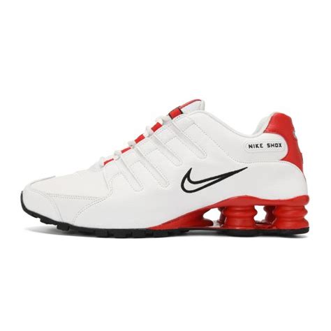 Nike Shox NZ White University Red | Kabum Zapas