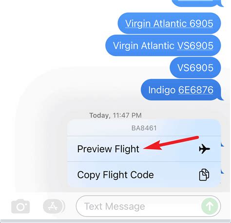 How To Use Flight Tracker In Imessage