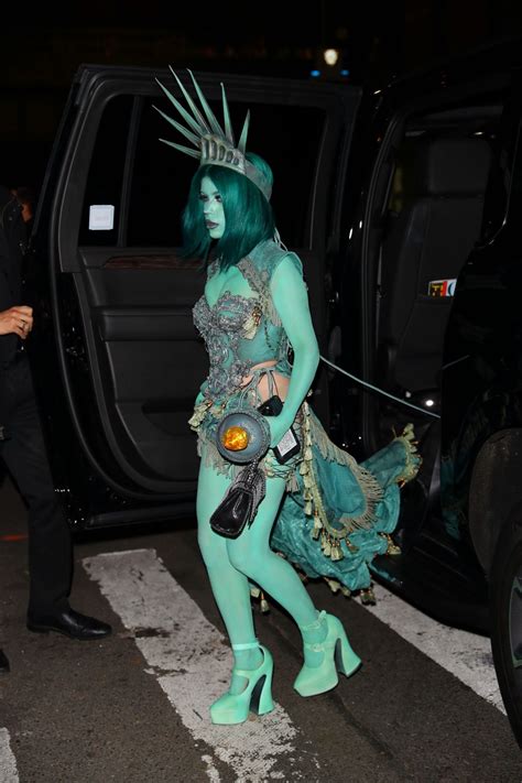 EMMA NORTON Arrives at Heidi Klum’s 22nd Annual Halloween Party in New