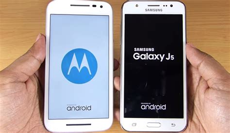 Samsung Galaxy J5 Vs Moto G 2015 Comparativa