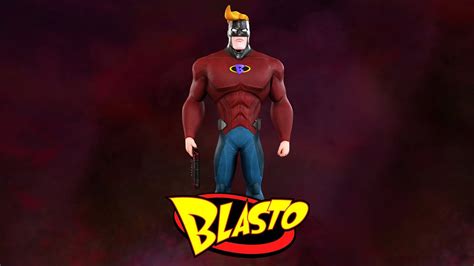 BLASTO : CAPTAIN BLASTO ALTERNATIVE DESIGN - YouTube