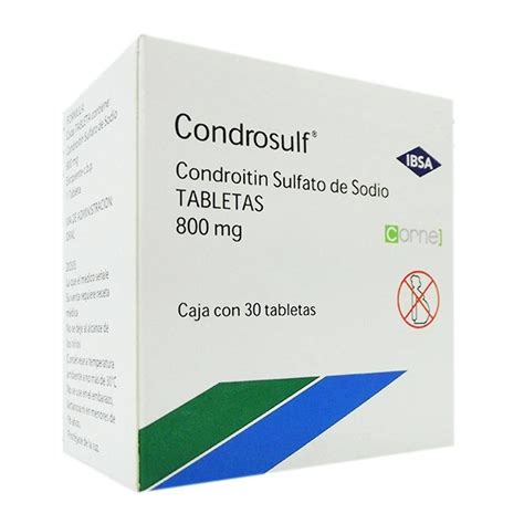 Condrosulf 800 mg 30 tabletas Bodega Aurrera en línea