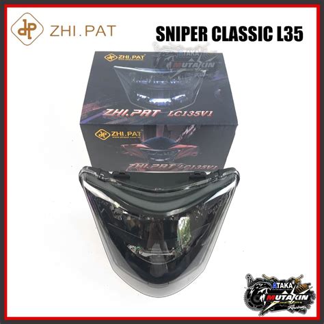 ZHIPAT Headlight Assembly For YAMAHA SNIPER 135 Classic MX135 Shopee