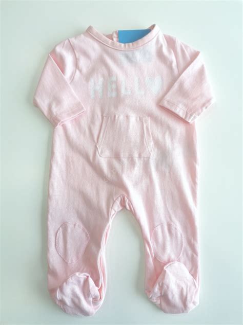 Babygrow Algod O Rosa Estampado Ikisbaby Loja Beb Online