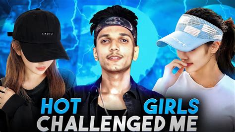 Pro Hot Girls 🥵 Challenged Me For 2v6 🤯 Pn Harsh ️ Most Dangerous