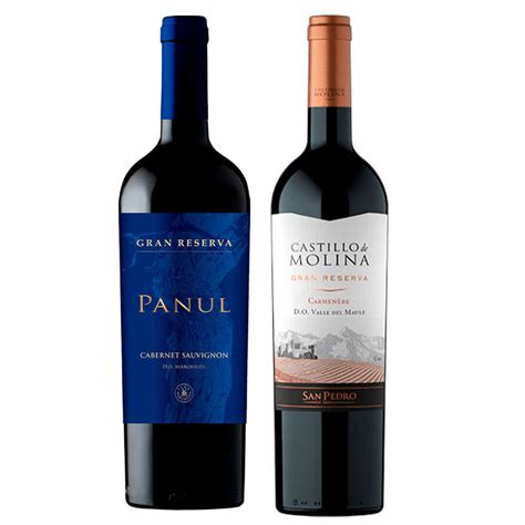 Booz Cl PACK DUO GR Vino Panul Gran Reserva Cabernet Sauvignon 750cc