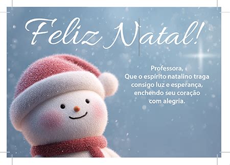 Cartão De Natal Para Professores Para Imprimir - Cartão de Natal 2025 para Professora Pronto para Imprimir