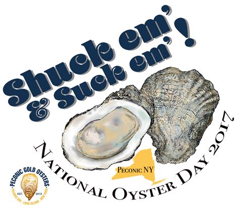 Happy National Oyster Day National Days Oysters Happy Ser Feliz