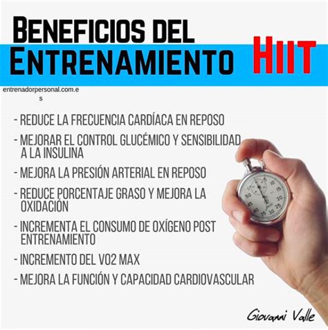 Beneficios De Un Entrenamiento Hiit⏱️ Hiit Entrenamiento Beneficios