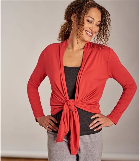 Coral Womens Waterfall Cardigan Woolovers Uk