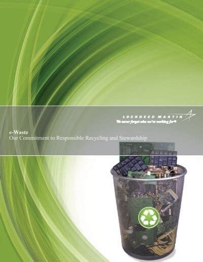 E Waste Brochure Lockheed Martin