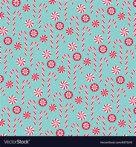 Candy cane pattern Royalty Free Vector Image - VectorStock