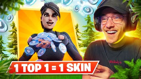 J OFFRE un SKIN à CHAQUE TOP 1 sur FORTNITE Feat la commu YouTube