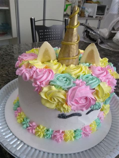 Introduzir 39 Imagem Bolo Decorado Unicornio Chantilly Br