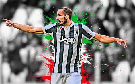 Download Wallpapers Giorgio Chiellini 4k Italian Football Player