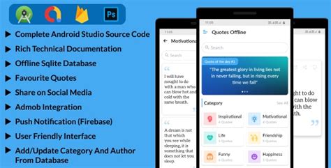 Quotes Offline Android App With Admob And Firebase CodingTop