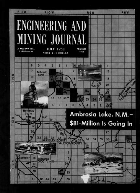 Engineering and Mining Journal 1958-07: Vol 159 Iss 7 : Free Download, Borrow, and Streaming ...