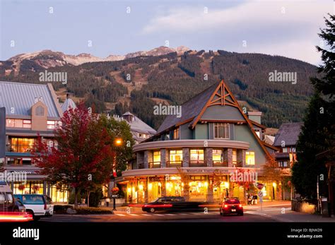 Whistler village summer hi-res stock photography and images - Alamy