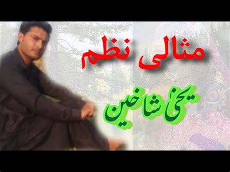 Pashto New Poetry Yakhya Shaheen Best Pashto Nazm Pashto Heart