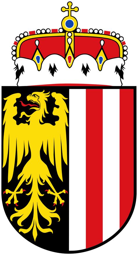 Coat Of Arms Of Upper Austria Upper Austria German Oberösterreich