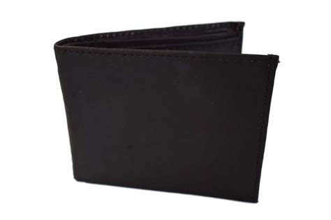 Black Leather Bifold Leather - Montana Leather Company