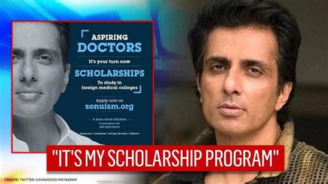 Sonu Sood Offers Rs Lakh Scholarships Announces Sonuism For