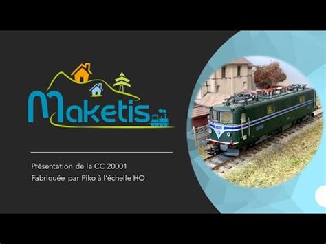 Présentation de la CC 20001 Piko à l échelle HO 1 87 96586 et 96587