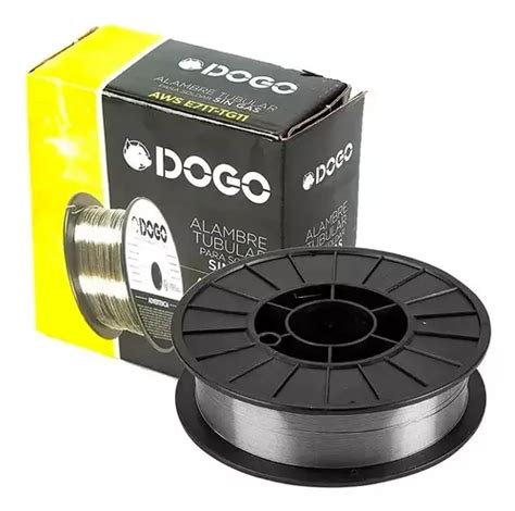 Rollo De Alambre Flux Mig Soldar Sin Gas 0 9mm 0 9kg