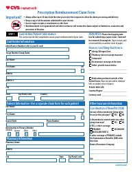 Prescription Reimbursement Claim Form Fill Out Sign Online And