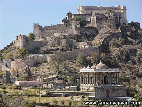 Kumbhalgarh Fort Rajasthan History and Interesting Facts | SamanyaGyan