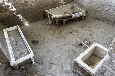 Pompeii archaeologists discover remains of 2 bodies with 'cache of