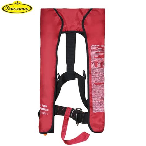 Daiseanuo Auto Inflated Life Jacket Gas PFD CE 150N EN12402 3