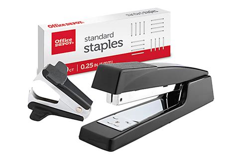 Office Depot Brand Premium Full Strip Stapler Combo With Staples And