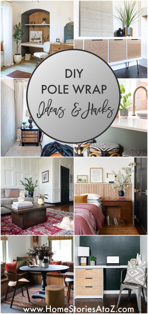 DIY Pole Wrap Ideas: Creative Ways to Use Pole Wrap | Home Stories A to Z