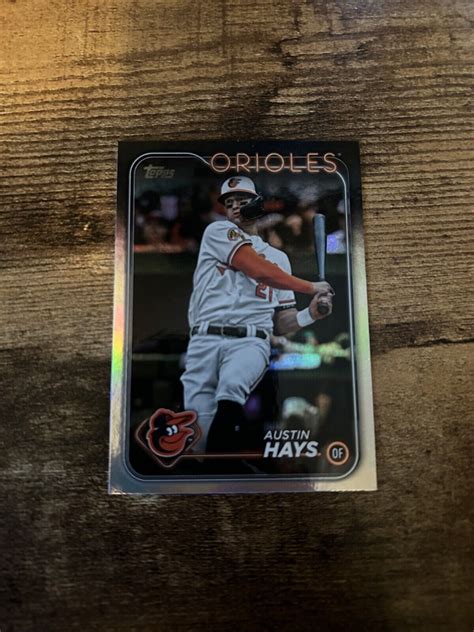 Topps Series Austin Hays Rainbow Foil Baltimore Orioles Ebay