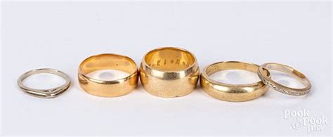 14K gold rings sold at auction on 12th April | Pook & Pook