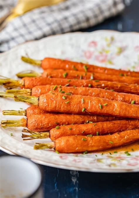 Honey Glazed Carrots Ginger Carrots Recipe The Cookie Rookie®