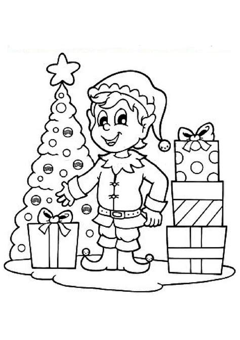 Coloriage Le Lutin Du P Re No L