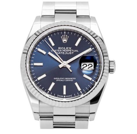 Rolex Datejust 31 Mm EW Factory Swiss ETA 2824 2 Movement Steel Blue