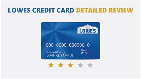 Lowes Credit Card Review Along With Login Application Process Youtube