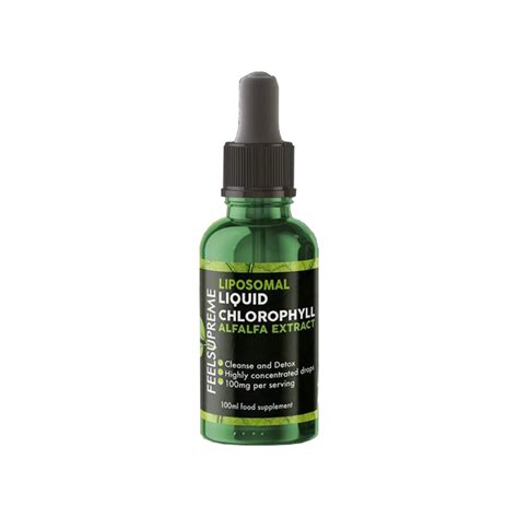 Feel Supreme 10000mg Liposomal Liquid Chlorophyll Tincture 100ml