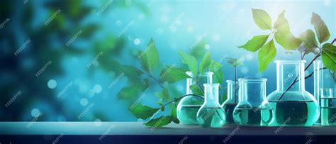 Premium Ai Image Biology Laboratory Nature And Science Plants With