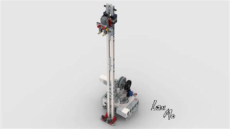 12【lau Mo】lego Ev3 Robot《drop Tower 瘋狂自由落體 》building Instructions Of